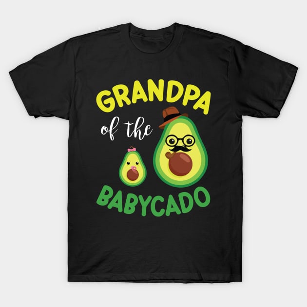 Avocados Dancing Together Happy Grandpa Of The Babycado Papa T-Shirt by bakhanh123